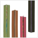 金属七彩拉链系列